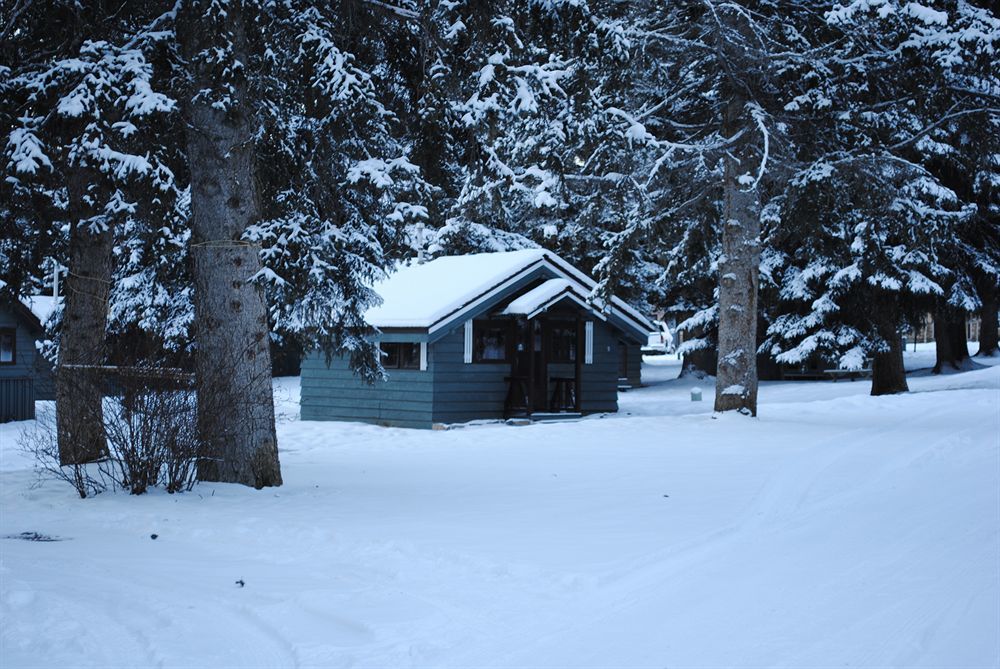 Rundle Chalets แคนมอร์ ภายนอก รูปภาพ